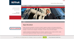 Desktop Screenshot of nipponrecruitment.com