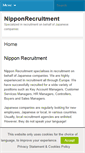 Mobile Screenshot of nipponrecruitment.com